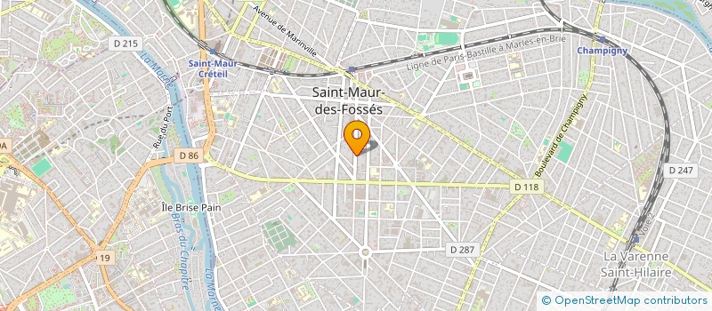 localisation de l'entreprise MADAME DOUAA QUTOB à SAINT-MAUR-DES-FOSSES