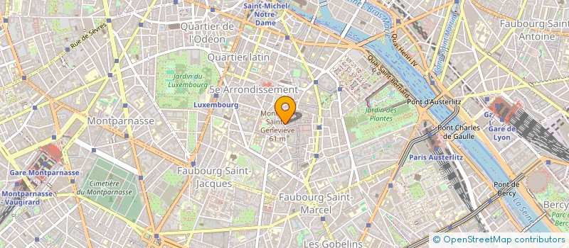 localisation de l'entreprise MADAME DOUCE MARIE OGIER D'IVRY  PARIS