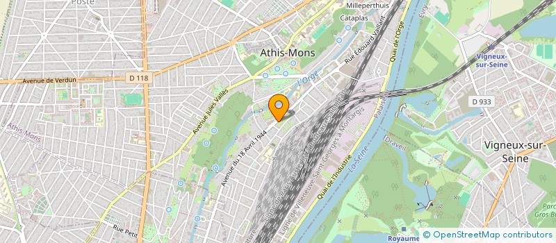 localisation de l'entreprise MADAME DOUCE MONIA MALOHA BOKONDA  PARIS