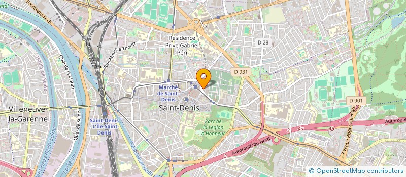 localisation de l'entreprise MADAME DOUNIA ABCHIR  SAINT-DENIS