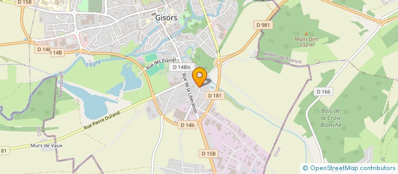 localisation de l'entreprise MADAME DOUNIA AIT EL KADI  GISORS