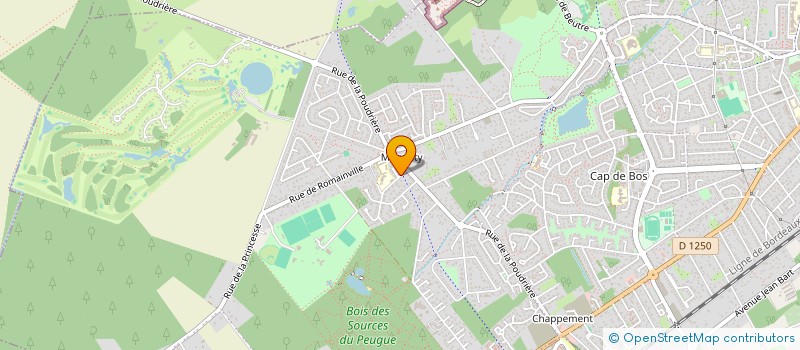 localisation de l'entreprise MADAME DOUNIA AIT TAYEB  PESSAC