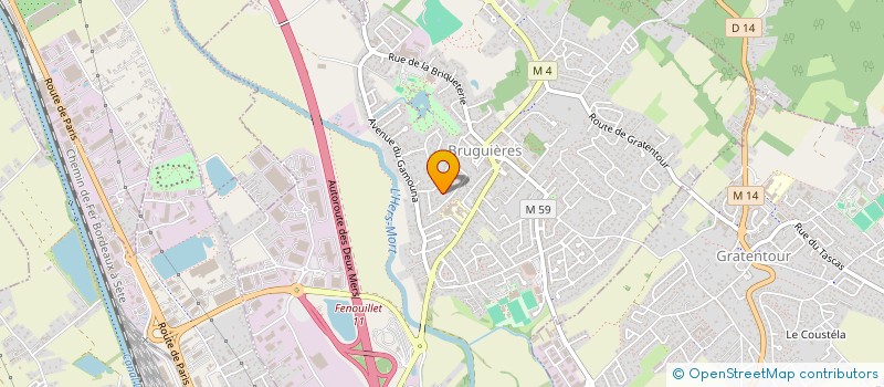 localisation de l'entreprise MADAME DOUNIA ALEM à BRUGUIERES