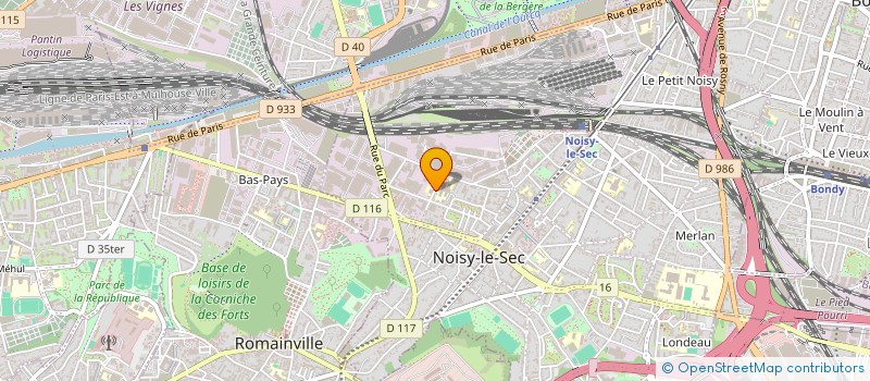 localisation de l'entreprise MADAME DOUNIA BELLAKAHL à NOISY-LE-SEC