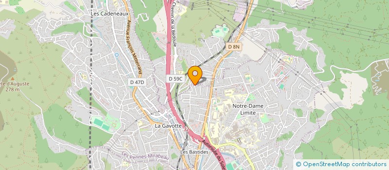 localisation de l'entreprise MADAME DOUNIA BEN SACI à SEPTEMES-LES-VALLONS