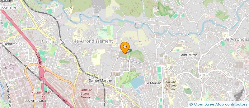 localisation de l'entreprise MADAME DOUNIA BENNEZZAR  MARSEILLE