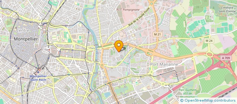 localisation de l'entreprise MADAME DOUNIA BENOUAMA à MONTPELLIER