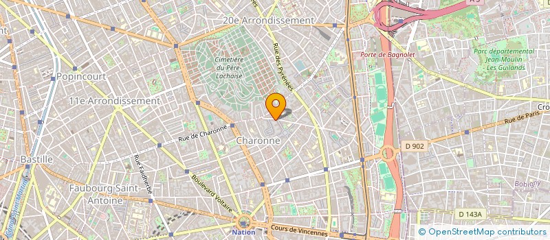 localisation de l'entreprise MADAME DOUNIA BOUBEKRI  PARIS