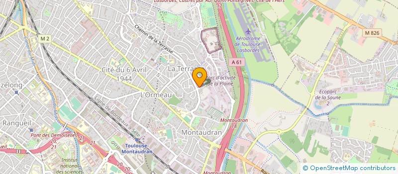 localisation de l'entreprise MADAME DOUNIA BOUHLAL à TOULOUSE