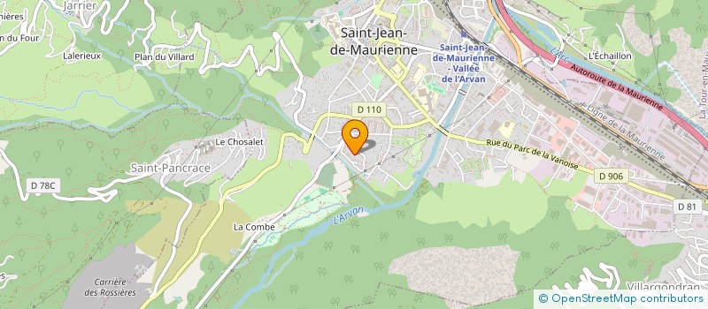 localisation de l'entreprise MADAME DOUNIA CHAOUANI à SAINT-JEAN-DE-MAURIENNE