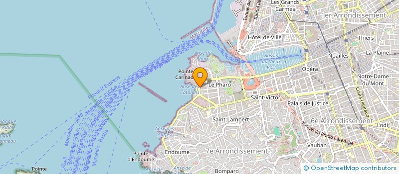 localisation de l'entreprise MADAME DOUNIA CINDY CHAIBI à MARSEILLE