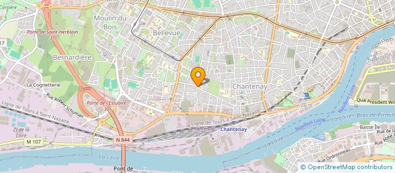localisation de l'entreprise MADAME DOUNIA DALIL à NANTES