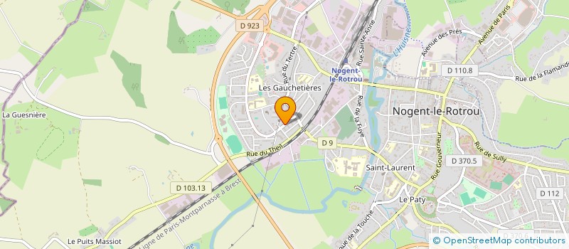 localisation de l'entreprise MADAME DOUNIA DAOUDI à NOGENT-LE-ROTROU