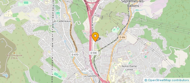 localisation de l'entreprise MADAME DOUNIA DIAB à SEPTEMES-LES-VALLONS