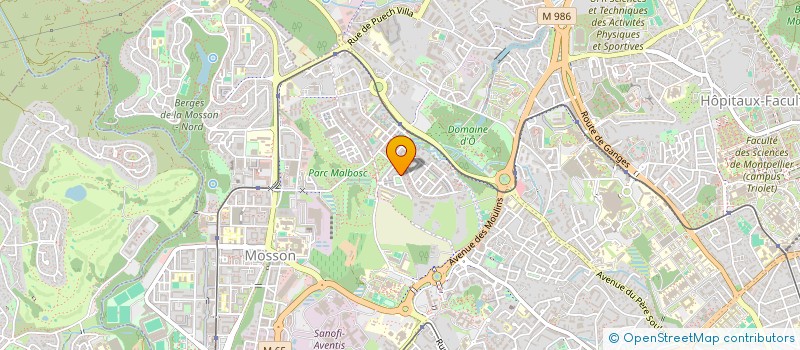 localisation de l'entreprise MADAME DOUNIA EL KHATIR à MONTPELLIER