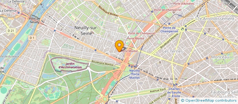 localisation de l'entreprise MADAME DOUNIA EL OUARZ à NEUILLY-SUR-SEINE