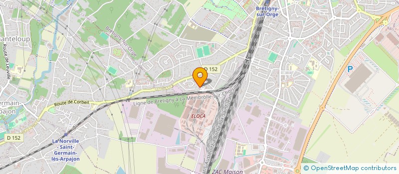 localisation de l'entreprise MADAME DOUNIA HAMZA à BRETIGNY-SUR-ORGE