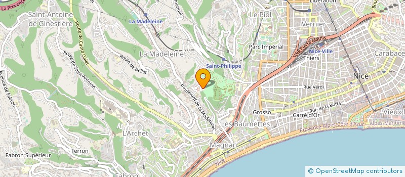 localisation de l'entreprise MADAME DOUNIA LAMNAOUER à NICE