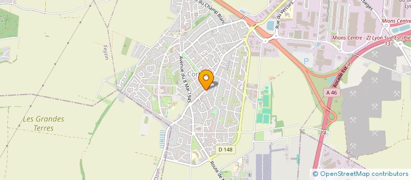 localisation de l'entreprise MADAME DOUNIA LAMNOUAR à CORBAS