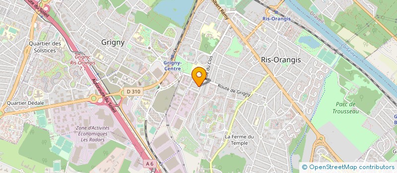 localisation de l'entreprise MADAME DOUNIA LEBIK à RIS-ORANGIS