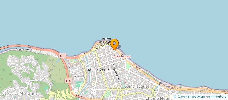localisation de l'entreprise MADAME DOUNIA LENAIN à SAINT-DENIS