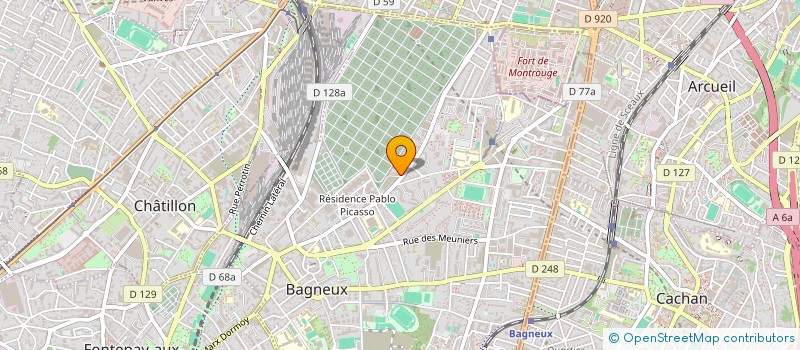 localisation de l'entreprise MADAME DOUNIA LIMAM à BAGNEUX