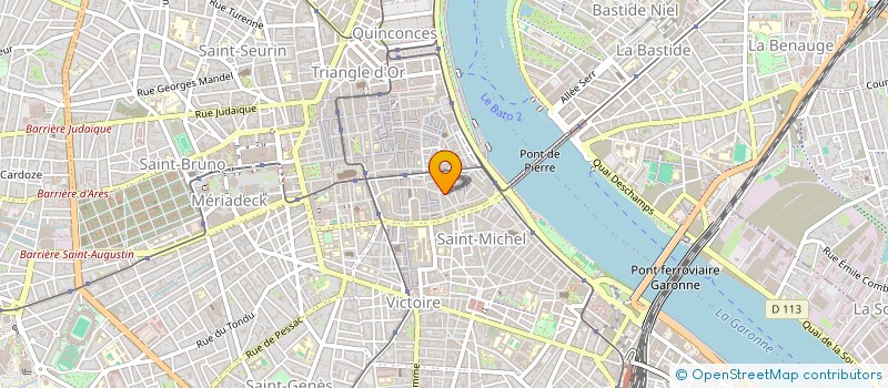 localisation de l'entreprise MADAME DOUNIA OUACHA  BORDEAUX