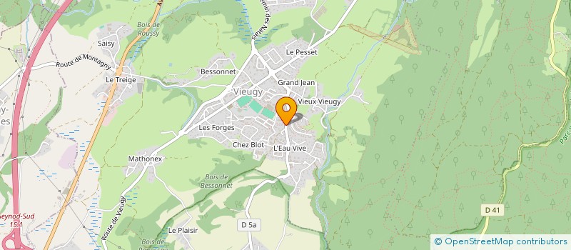 localisation de l'entreprise MADAME DOUNIA SALHI  ANNECY