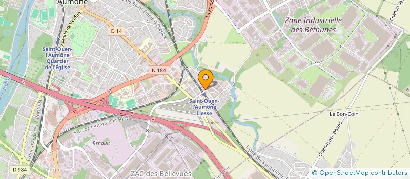 localisation de l'entreprise MADAME DOUNIA SHAIEK à SAINT-OUEN-L'AUMONE