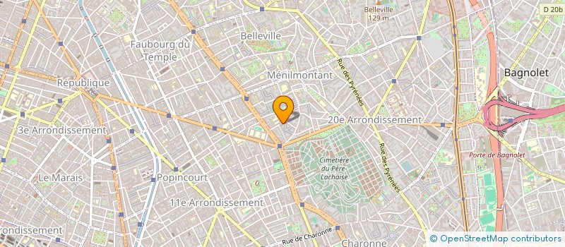 localisation de l'entreprise MADAME DOUNIA TOUNANI  PARIS