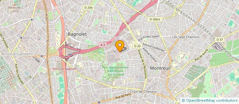 localisation de l'entreprise MADAME DOUNIA TRODI à MONTREUIL