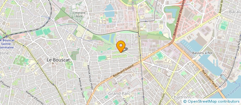 localisation de l'entreprise MADAME DOUNIA WAHID  LE BOUSCAT