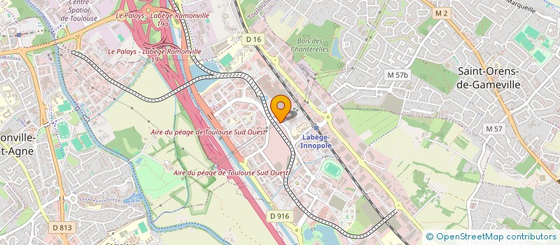 localisation de l'entreprise MADAME DOUNYA BELIOUTE  LABEGE