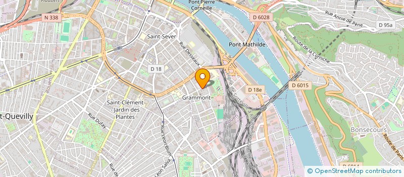 localisation de l'entreprise MADAME DOUNYA BENYAMINA  ROUEN