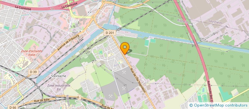 localisation de l'entreprise MADAME DOUNYA MEBARECK  RIXHEIM