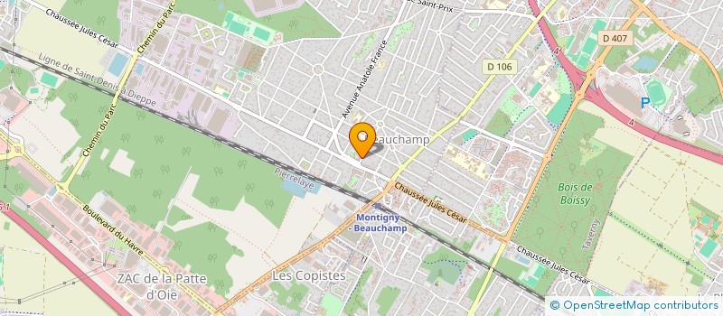 localisation de l'entreprise MADAME DOUSSOU BARADJI  PARIS