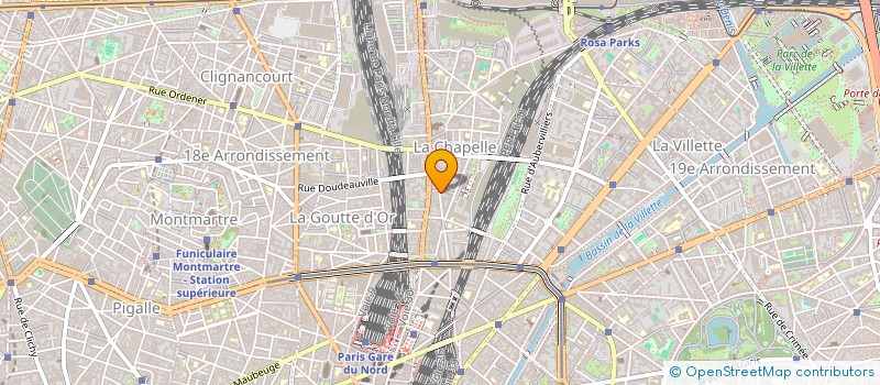 localisation de l'entreprise MADAME DOUSSOUBA CONDE  PARIS