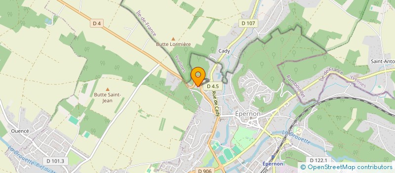localisation de l'entreprise MADAME DOVANWOI LEBA à EPERNON
