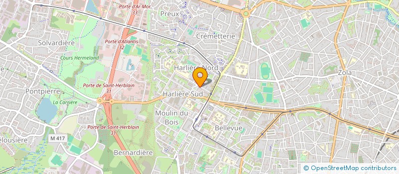 localisation de l'entreprise MADAME DOVNEEL FORTUNE MBIAH BETEUMEN  SAINT-HERBLAIN