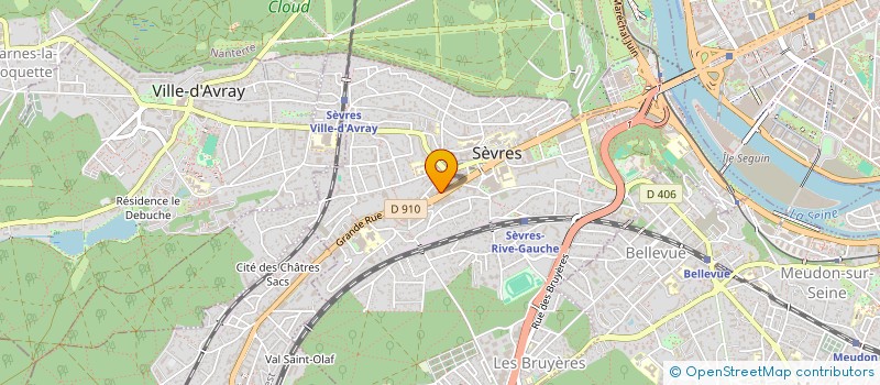 localisation de l'entreprise MADAME DRAGANA KRAJNJAN à SEVRES