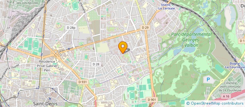 localisation de l'entreprise MADAME DRAGANA VICENTIJEVIC à STAINS