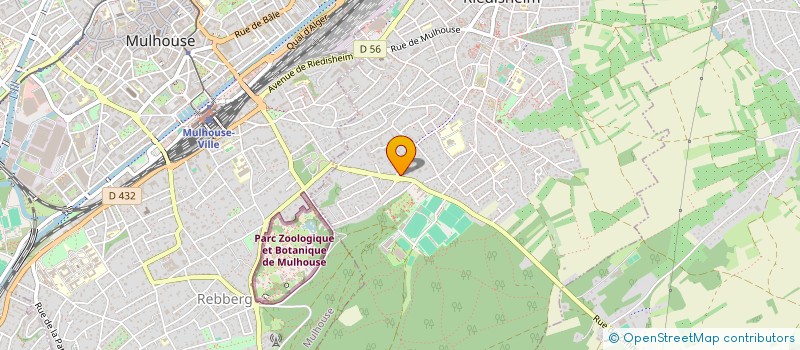 localisation de l'entreprise MADAME DRAGICA RANKOVIC  RIEDISHEIM