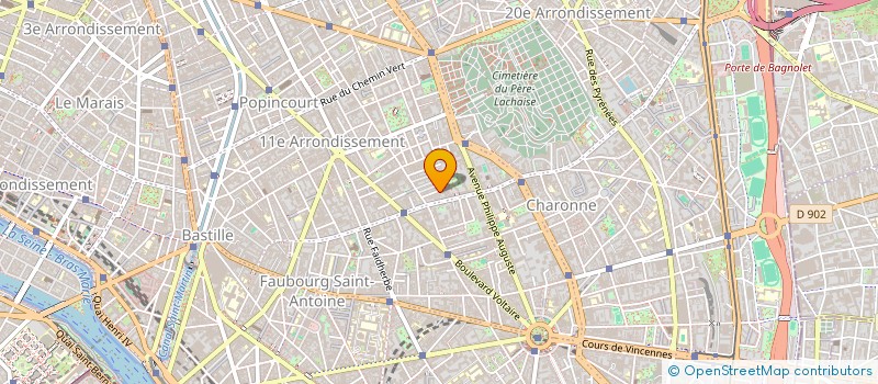 localisation de l'entreprise MADAME DRAJICA JOVORAC  PARIS