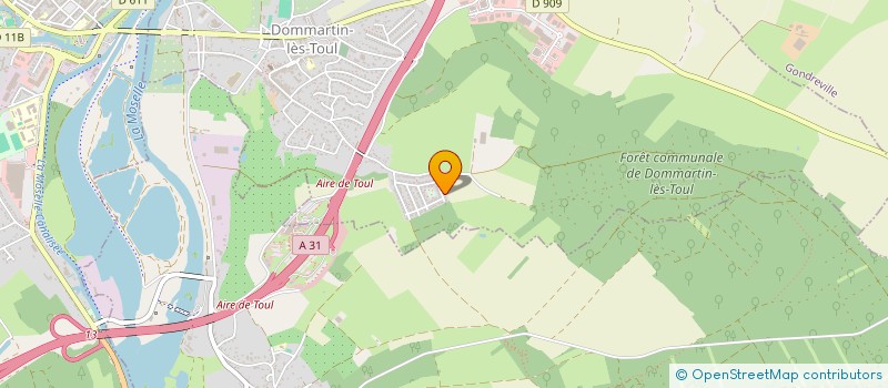 localisation de l'entreprise MADAME DRIFA AKROUF  DOMMARTIN-LES-TOUL