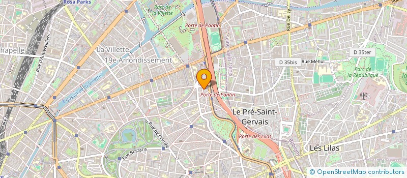 localisation de l'entreprise MADAME DRIFA BELHOUT  PARIS