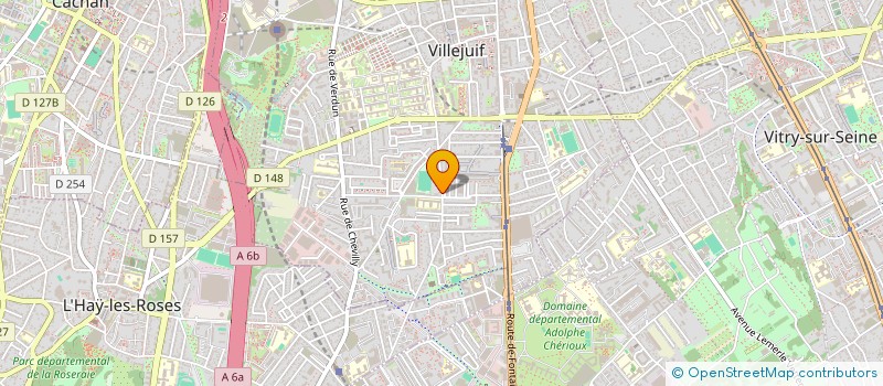 localisation de l'entreprise MADAME DRISHTI KUDTARKAR  VILLEJUIF