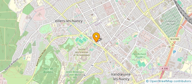 localisation de l'entreprise MADAME DRISS ELASRI à NANCY