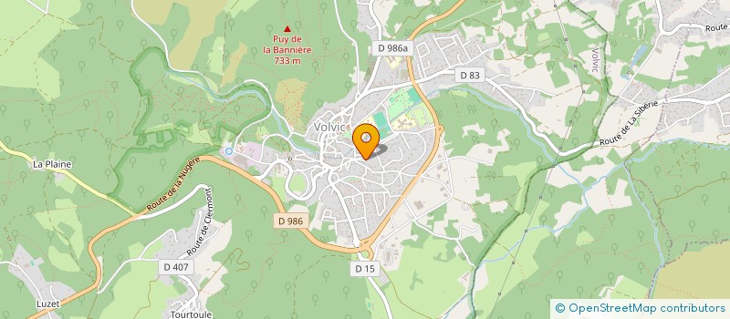 localisation de l'entreprise MADAME DRISS NAKKACH  VOLVIC