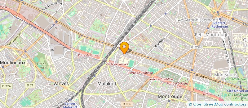 localisation de l'entreprise MADAME DRISSA KONATE  PARIS