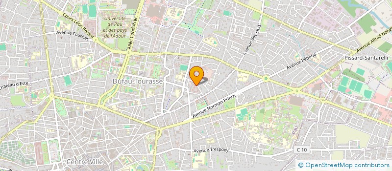 localisation de l'entreprise MADAME DRISSIA BENDAOUD à PAU